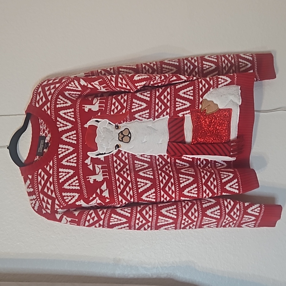 Lama Christmas Sweater